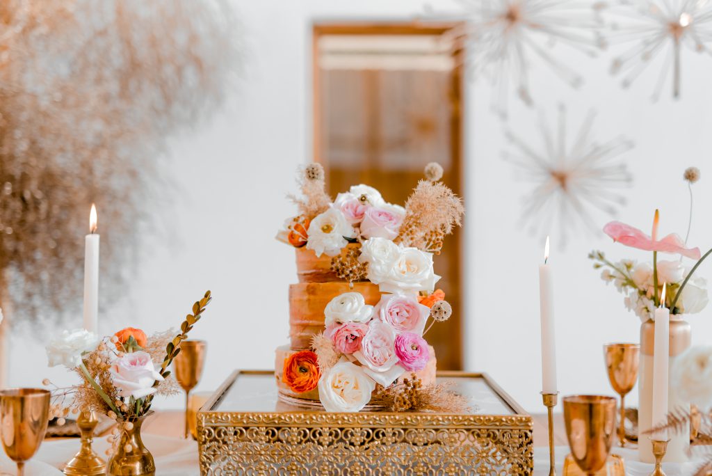 Pink tablescape detail - 3